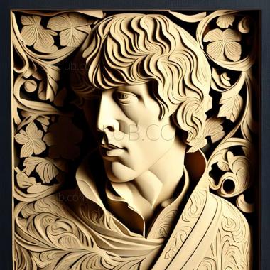 3D model Aubrey Beardsley (STL)